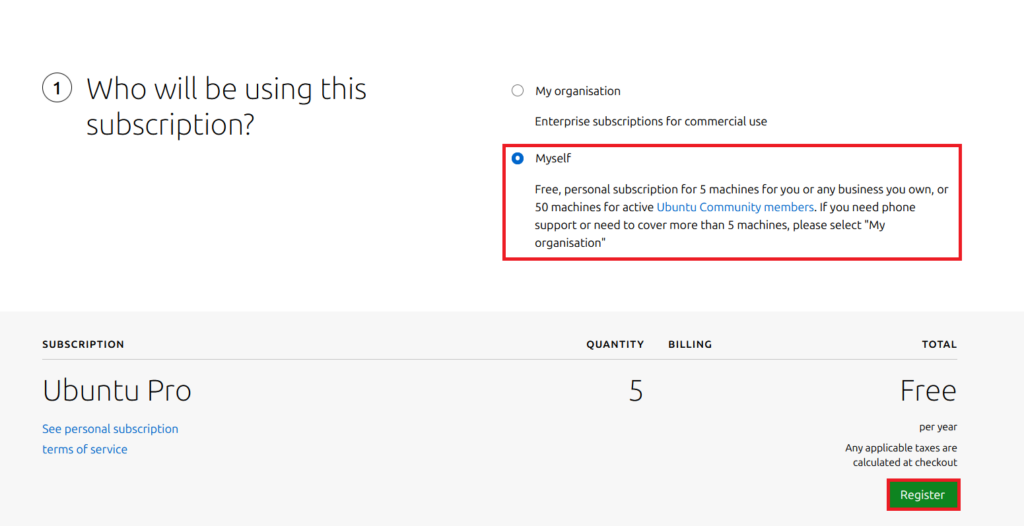 Subscribe-Ubuntu-Pro