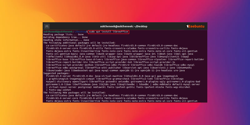 How to Install LibreOffice on Ubuntu and other Linux Distros