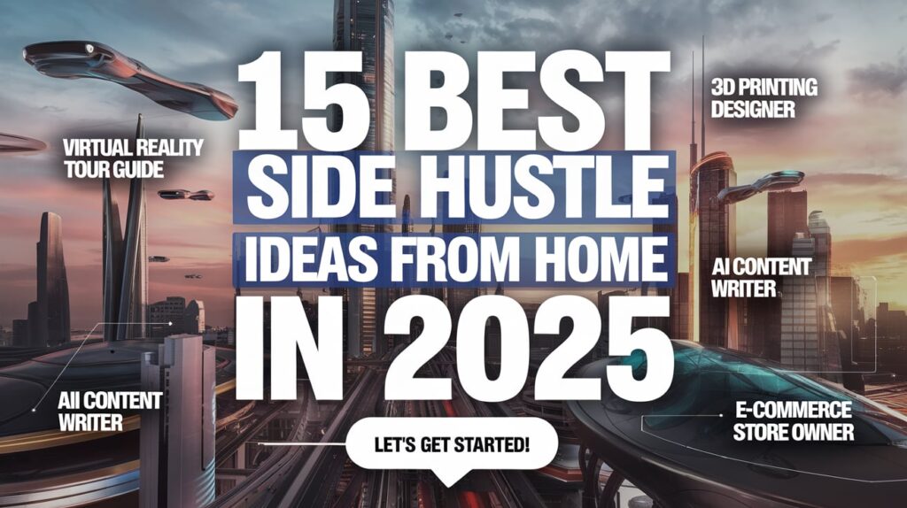 Top 15 Best Side Hustle Ideas from Home